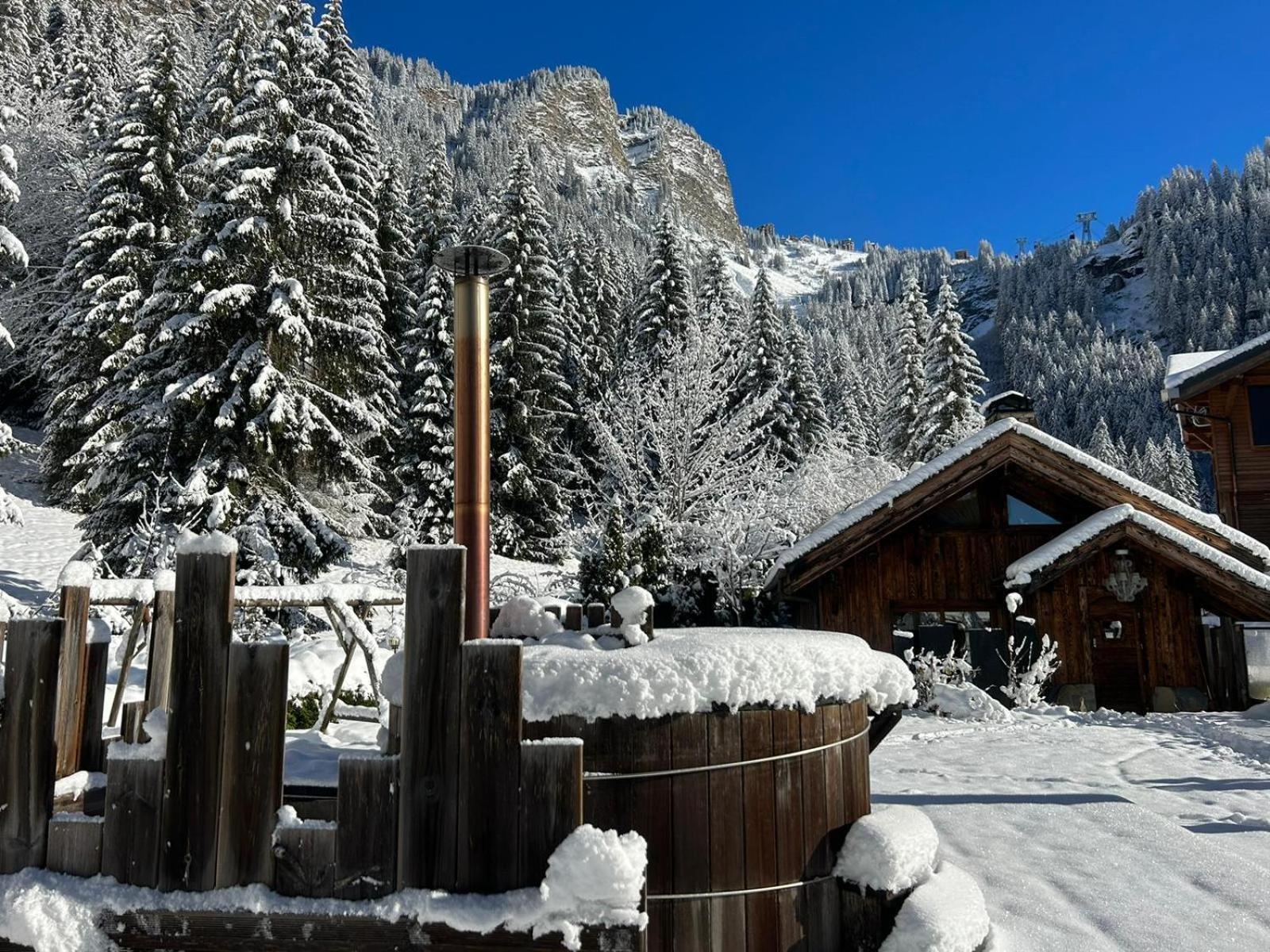 Hotel Le A By Neige Et Roc Morzine Exteriér fotografie